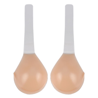 Soutien-gorge push up en silicone Couvre-mamelon invisible et auto-adhésif réutilisable Couvre-mamelon en silicone sans couture