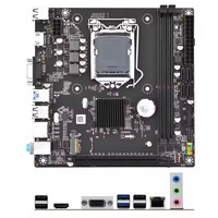 Carte mère B75-I ITX neuve pour ordinateur de bureau, processeur Intel Core I7/i5/i3 de 2e/3e génération, 16 Go de DDR3 double canal, interface SATA, LGA 1155