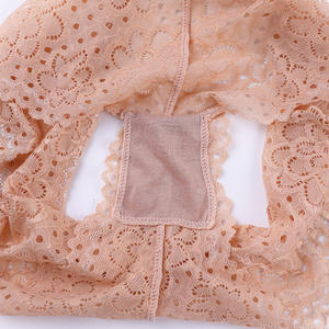 Sexy Lingerie di pizzo estate donna vedere attraverso pantaloncini comodi intimo femminile boxer Boyshorts mutandine intimo - Product Image 4