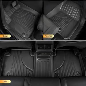 Alfombrillas de Piso al por Mayor para <span class=keywords><strong>HRV</strong></span>/Acura ADX <span class=keywords><strong>2023</strong></span>-2026, Alfombrillas 3D Personalizadas OLIVER de 4 Pulgadas de Grosor para la 1ª/2ª Fila/Maletero - Product Image 4