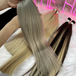 Extensiones de Cabello Humano Vietnamita Virgen 100% al por Mayor, 100g, Color Personalizado, Cutícula Alineada, Doble Trama, Resistente a la Caída - Product Image 4