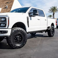 Roues forgées personnalisées Jantes en alliage tout-terrain pour SUV et camions avec design robuste et moderne Jantes forgées noires