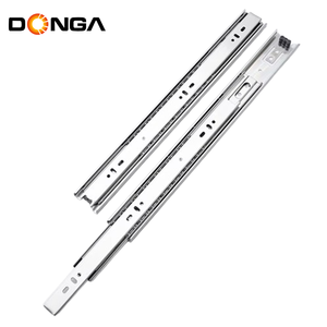 DONGGANG, venta directa de fábrica, tres pliegues, extensión completa, Correderas telescópicas Para Cajones, rodamiento de bolas, cajón deslizante - Product Image 5