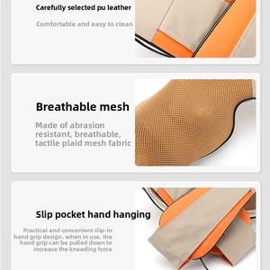 Masseur chauffant multifonctionnel CYANMED avec chaleur par compression, pétrissage, thérapie infrarouge, télécommande sans fil, soins de santé pour les épaules et le cou - Product Image 4