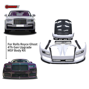 ชุดแต่งตัวถังคาร์บอนไฟเบอร์ครึ่งคันสไตล์ MSY ปี 2021-2024 สำหรับ Rolls Royce Ghost รุ่นที่ 4 กันชนหน้า บังโคลน ฝากระโปรงหน้า สเกิร์ตข้าง - Product Image 1
