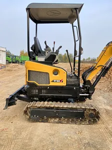 รถขุดไฮดรอลิกขนาดเล็ก รุ่นพรีเมียม SY16C อุปกรณ์ขุดเจาะขนาดกะทัดรัด สำหรับงานก่อสร้างที่อยู่อาศัยและจัดสวน - Product Image 3
