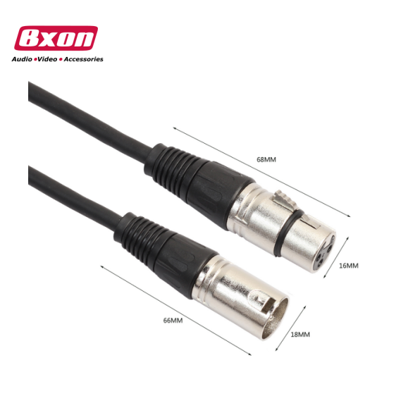 1M 3M OEM Professional OFC Low Noise Shielded Male to Female XLR Microphone Cable for Mic