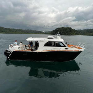 Catamarán <span class=keywords><strong>de</strong></span> Aleación <span class=keywords><strong>de</strong></span> Aluminio <span class=keywords><strong>de</strong></span> 10 m con <span class=keywords><strong>Motor</strong></span> Fuera <span class=keywords><strong>de</strong></span> Borda, Construcción Soldada, Catamarán <span class=keywords><strong>de</strong></span> Aluminio para Pesca y Ocio - Product Image 1