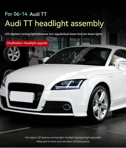 ไฟรถยนต์ FT สำหรับไฟหน้า LED TT ปี 2006-2014 อัพเกรดโปรเจคเตอร์ไฟหน้า ไฟวิ่งกลางวัน อุปกรณ์ตกแต่งรถยนต์ เทคโนโลยี LED - Product Image 3