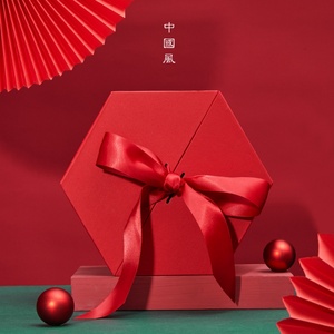 Custom Logo Luxury Cardboard Magnetic Folding Gift <b>Box</b> With Ribbon Closure - Product Image 6