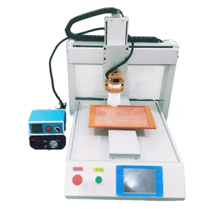 Máquina Dispensadora de Pegamento de 2 Componentes, Máquina de Pegamento de Silicona LCD, Dispensador de Pegamento Caliente Automático Doble con Máquina de Resina - Product Image 1