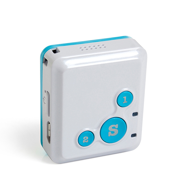 Two Way Communication Mini Hidden Personal GSM Tracker for Kids SOS Panic Button & Micro Personal GPS Tracker