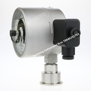 Manomètre industriel Dacheng YTNXC-100H en acier inoxydable résistant aux vibrations, jauge de contact électrique - Product Image 5