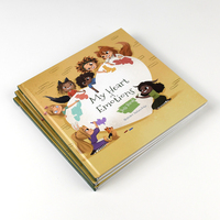 Impresión de Libros Infantiles Personalizados con Tapa Dura A4/A5, Libro de Cartón para Publicación de Cuentos Infantiles y Lectura Educativa