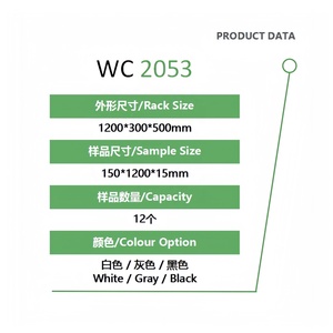 Tùy Chỉnh Khe Cắm Gỗ Sàn Gỗ Sàn Gỗ Đá Hiển Thị Đứng Gạch Sàn Gỗ Hiển Thị Giá Gốm Gạch Hiển Thị Giá - Product Image 5