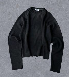 เสื้อยืดแขนยาวผู้ชายคุณภาพสูง ทรงหลวม สไตล์วินเทจ สามารถสั่งทำพร้อมโลโก้และออกแบบส่วนตัวได้ - Product Image 2