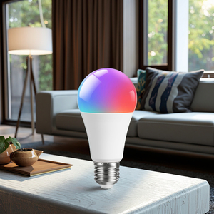 60W A19 E26 thông minh <span class=keywords><strong>LED</strong></span> ánh sáng bóng đèn 2.4GHz rgbtw <span class=keywords><strong>Wifi</strong></span> thay đổi màu sắc với 64 cài sẵn cảnh và âm nhạc đồng bộ bóng đèn thông minh - Product Image 4