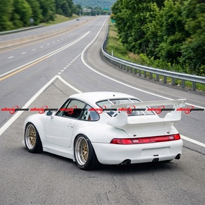 กันชนหน้า-หลัง สเกิร์ตข้าง ชุดแต่งไวด์บอดี้ สำหรับ <span class=keywords><strong>Carrera</strong></span> <span class=keywords><strong>911</strong></span> <span class=keywords><strong>993</strong></span> 93-98 GT2 EVO2 สไตล์ - Product Image 6