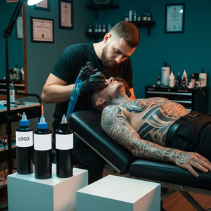 Encre de tatouage noire Triple Black 240 ml (8 oz) – La meilleure encre de tatouage professionnelle de renommée mondiale – Fournitures de tatouage - Product Image 4