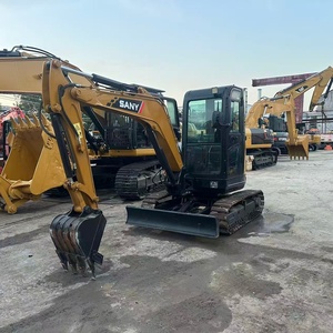 Sany SY35U <b>Mini</b> Excavator Yanmar Engine 3.5Ton Construction Machinery with Motor & Pump Good Condition Low Price Stock - Product Image 2