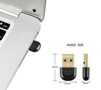 Adaptador USB Bluetooth 5.1 HIGI para PC, Sin Controladores, Mini Adaptador Bluetooth 5.3
