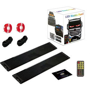 شاشة عرض LED للسيارة مع تحكم عن بعد عبر تطبيق، مؤشر ضوئي قابل للبرمجة بتصميم عين الشيطان، أضواء متحركة - Product Image 6