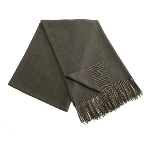 Bufanda de Cachemira Sintética con Logotipo Personalizado, Color Sólido, Gruesa, Cálida para Invierno, Chal Largo, Venta Directa de Fábrica al Por Mayor - Product Image 3