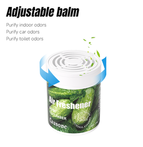 Ambientador en Gel Sólido de 250g con Tecnologí<span class=keywords><strong>a</strong></span> Desodorizante de Frutas y Plantas, Neutraliza las Moléculas de Olor, Frescura Duradera para Auto/Hogar/Oficina - Product Image 4
