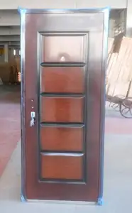 Zhejiang Yongkang Factory Professional Security Armored Door Security Steel Door With Frame