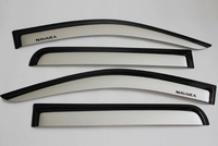 Venta caliente Extra Durable Rain Guards Fit visera de lluvia de coche