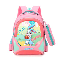 Nouveau sac à dos pour enfants en nylon 3D à coque rigide de 15 pouces, ultra léger, unisexe, école primaire, sac à dos de dessin animé astronaute en polyester