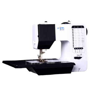 Mini machine à coudre surjeteuse domestique à une aiguille pour broderie, nouvelle, en ABS, avec pied entraîneur à plat à longueur réglable pour usage domestique - Product Image 2