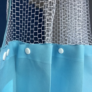 Cortinas de algodón y poliéster para uso doméstico, tejido personalizado, de lujo, con pantalla de techo, para hospital - Product Image 5