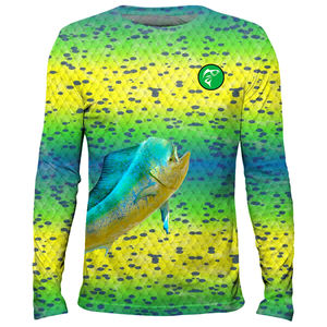 เสื้อตกปลา OEM,เสื้อเชิ้ตแขนยาวทำตามสั่งสำหรับใส่ตกปลา - Product Image 5