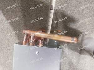 Échangeur de chaleur air-<span class=keywords><strong>eau</strong></span> de récupérateur de feuilles de couverture Ss304 avec ventilateur - Product Image 6