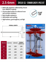Kunci Hex T-Handle Serbaguna dengan Pegangan Merah dari Baja Paduan yang Tahan Lama untuk Perakitan Furnitur, Perbaikan Sepeda & Penggunaan Industri.