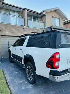 Portaequipajes de Techo de Aluminio Rígido Antioxidante para Camionetas Pickup Plataforma Universal de Carga para Equipaje Escaleras y Rampas - Product Image 4