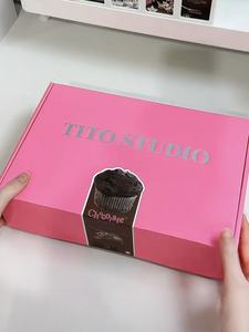 شعار مخصص مع ملصقات مناديل ورقية لصناديق شحن هدايا العلامات التجارية - Product Image 4