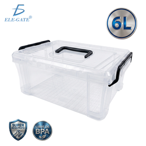 Ele-Gate 6L Airtight <b>Storage</b> <b>Box</b> <b>With</b> Double Seal And Carrying Handle BPA-Free Multipurpose - Product Image 3