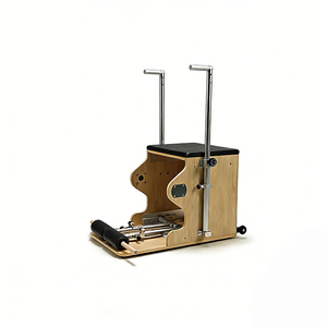 Máquina <span class=keywords><strong>de</strong></span> Pilates Reformer <span class=keywords><strong>de</strong></span> Madera <span class=keywords><strong>de</strong></span> Arce Duradera para Equilibrio Corporal, Cama <span class=keywords><strong>de</strong></span> Pilates, Silla Wunda <span class=keywords><strong>de</strong></span> Madera <span class=keywords><strong>de</strong></span> Arce para Estudios <span class=keywords><strong>de</strong></span> Yoga y Bienestar - Product Image 6