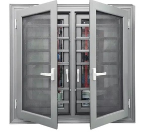 Eloyd stile francese con doppi vetri in alluminio <span class=keywords><strong>finestre</strong></span> a battente di alta qualità schermo pieghevole <span class=keywords><strong>per</strong></span> ville tipo tenda a rullo - Product Image 6