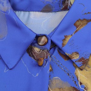 PB & ZA femmes 2025 nouveau <span class=keywords><strong>Chic</strong></span> mode imprimé fleuri <span class=keywords><strong>soie</strong></span> Satin Texture Blouses Vintage à manches longues femmes chemises Blusas <span class=keywords><strong>Chic</strong></span> hauts - Product Image 6