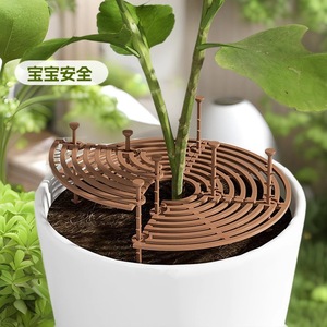 Vente en gros de pots de fleurs pour la maison Jardinage <span class=keywords><strong>Animaux</strong></span> Chat Creuser Bouchon <span class=keywords><strong>Pot</strong></span> Couverture Piquets Grille Protecteur de sol Fleur à découper - Product Image 1