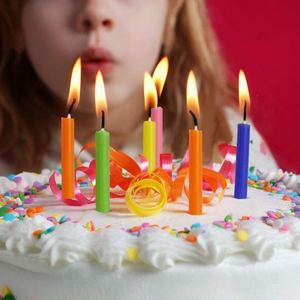 100 velas de candelabro sin perfume, decoración de fiesta de Hanukkah, decoración mágica colorida, brujería, cera de parafina, juego de velas de Pilar - Product Image 2