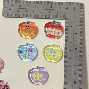 Nouveauté Printemps-Été : Boutons décoratifs transparents imprimés pour vêtements, chaussures et coques de téléphone portable - Product Image 2