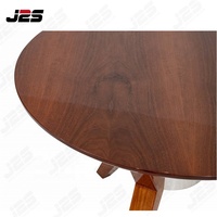 Ensemble de meubles de table de restaurant en bois massif de luxe, design moderne pour café et hôtel, prix d'usine, utilisation à l'extérieur