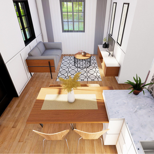 Prefabricate 2 phòng ngủ thiết kế sang trọng sẵn sàng thực hiện bằng gỗ hiện đại nhỏ casas prefab SIP ánh sáng thép Tiny House <span class=keywords><strong>Modular</strong></span> Home <span class=keywords><strong>Villa</strong></span> - Product Image 3