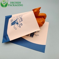 Sacs en papier kraft biodégradables personnalisés en gros pour poulet rôti, chips et sushis avec impression offset – Prix compétitif