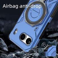 Pour Oneplus 13/ACE5/Nord 4/ACE5 Étui arrière avec support rotatif magnétique pour voiture, support anti-chute, coque de téléphone portable