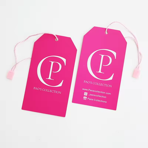 Diseño de logotipo personalizado, ropa personalizada, etiqueta de ropa de lujo para etiqueta colgante de tela - Product Image 2